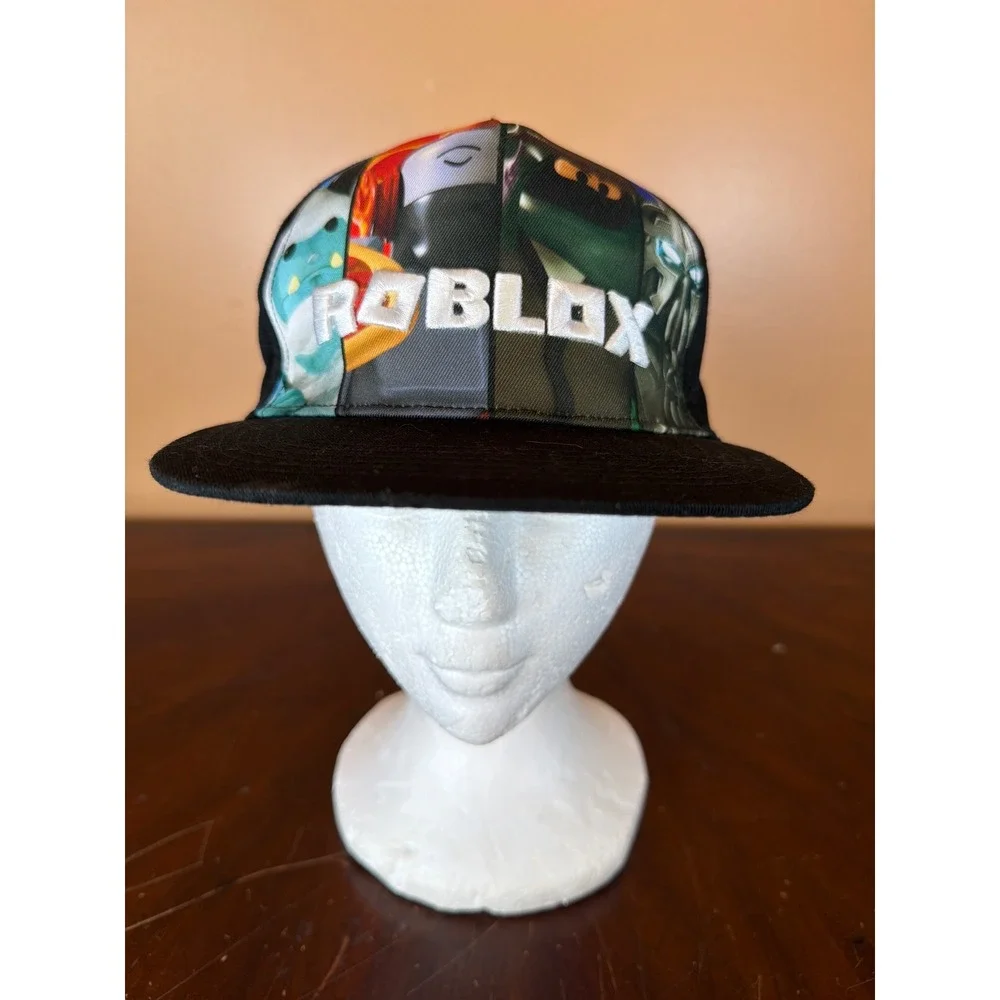 roblox cap black